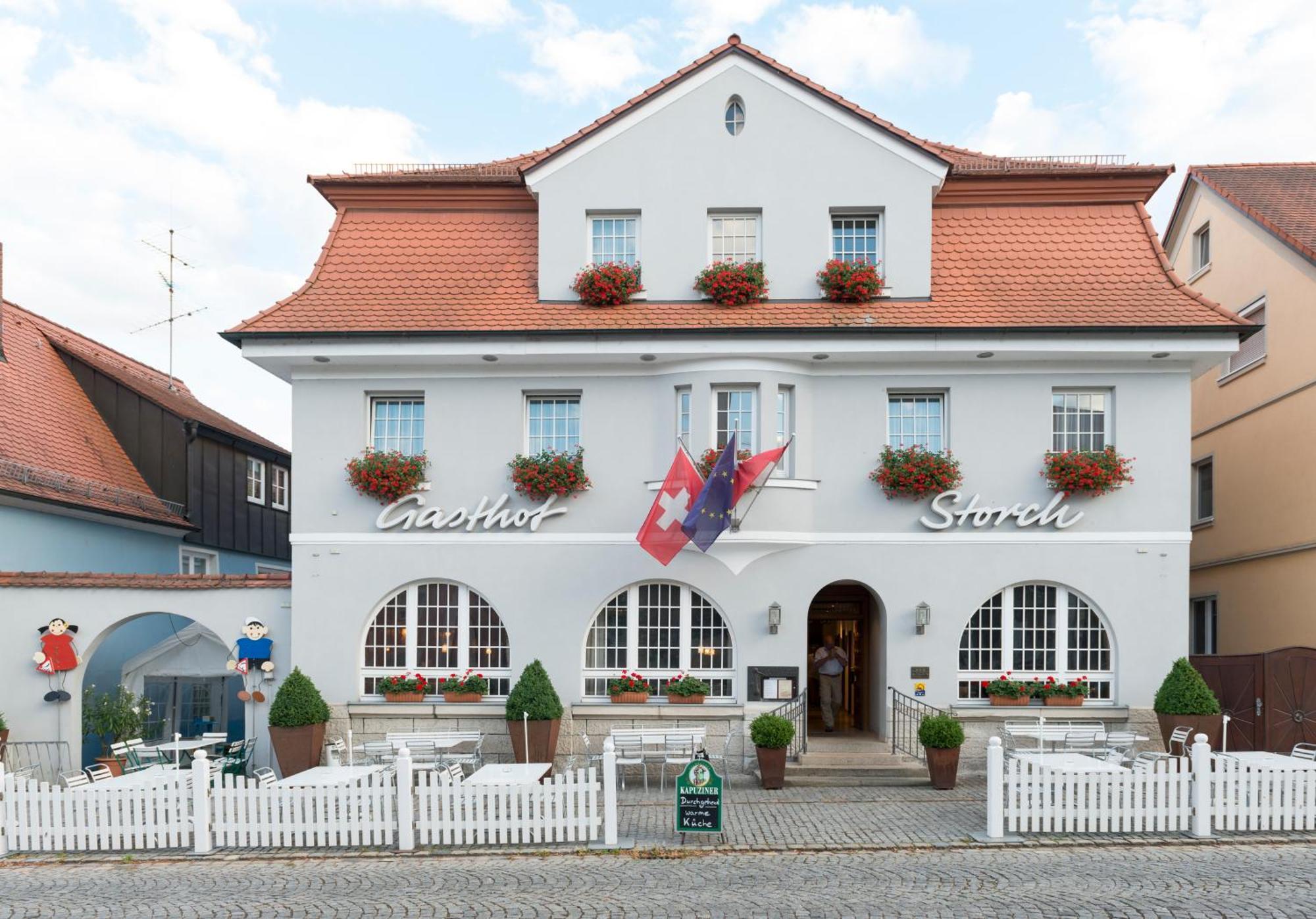 Hotel Gasthof Zum Storch Schlüsselfeld Εξωτερικό φωτογραφία